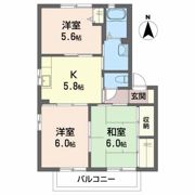 シャーメゾン八万3番館の間取り画像