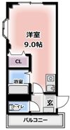 飯島ハイツの間取り画像