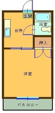 MR水前寺の間取り画像