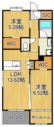 赤坂リプルの間取り画像