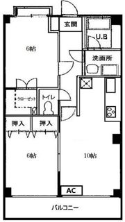 エマーレ板橋四葉の間取り画像