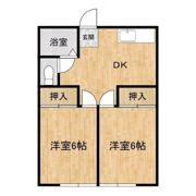 香澄ハイムの間取り画像