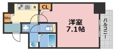 アドバンス上町台シュタットの間取り画像