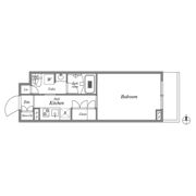 ALTERNA新宿中落合の間取り画像