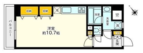 アール・ケープラザ横浜関内の間取り画像