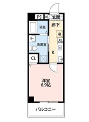 中台けやき苑の間取り画像