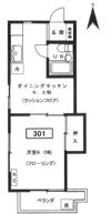 M・ラフィーネの間取り画像