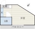 ドムール新北野の間取り画像