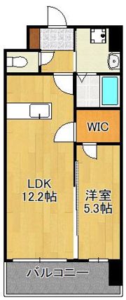ギャラン中央の間取り画像