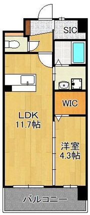 セレーノ行橋の間取り画像