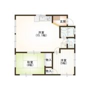 ハイツサタケの間取り画像