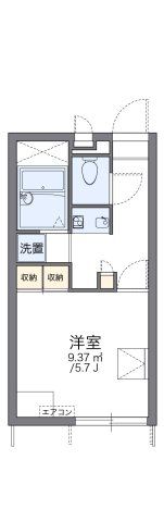 レオパレスエクレールの間取り画像