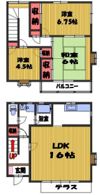レーベン山下NO．3の間取り画像