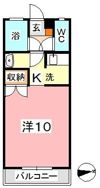 ブールブランシュ Aの間取り画像