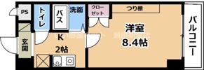 グリーンロード山手の間取り画像