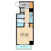 プレール月島RIVAGEの間取り画像