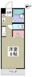 ロックハイツ2の間取り画像