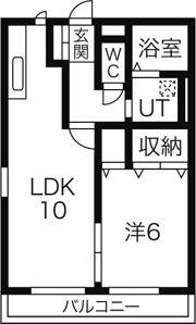 向山ステージの間取り画像