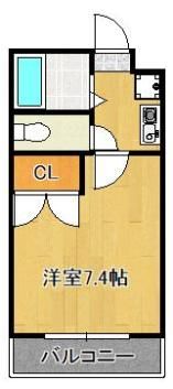ラビータ本城 B棟の間取り画像