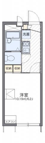 レオパレスシャトーナカジマC棟の間取り画像