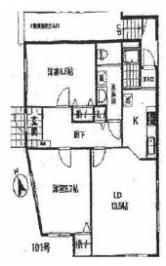 ジェネシスAの間取り画像