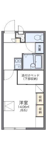 レオパレスTAKARA浅川の間取り画像