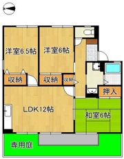 セジュールB棟の間取り画像