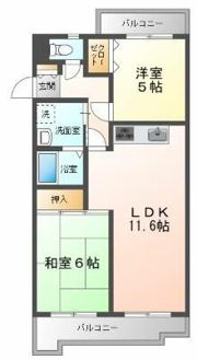 トーカンマンション根岸の間取り画像