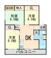 西芦屋グリーンハウスの間取り画像