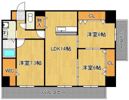 サンシャインロイヤル北九州の間取り画像