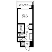 スプランディッド難波の間取り画像