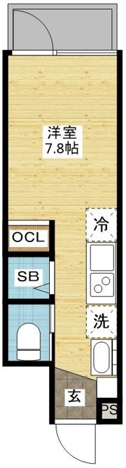 デ・クメール赤迫の間取り画像