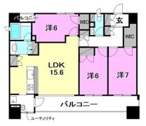 グランディアステーションタワーの間取り画像