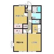 グリーンハイツ岸辺の間取り画像