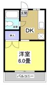 杉山ハイツCの間取り画像