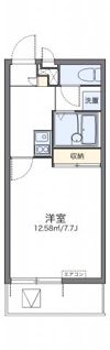 レオパレスピュアハイツ学研台の間取り画像