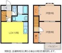 アイリス江南の間取り画像