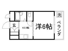 メゾン市川壱番館の間取り画像