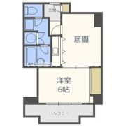 朝日プラザ新大阪の間取り画像