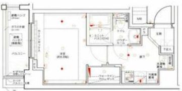 リライア浅草の間取り画像
