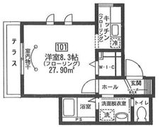 Cozy Perchの間取り画像