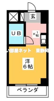 ダイアパレスステーションサイド静岡2号館の間取り画像