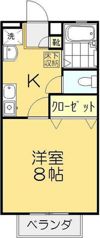 ダンディライオン西市 Aの間取り画像