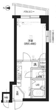 メインステージ江戸川橋Ⅱの間取り画像
