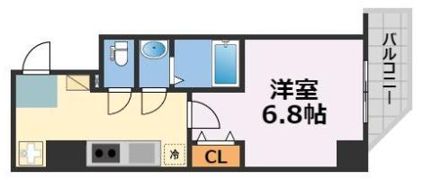アドバンス難波南ノエルの間取り画像