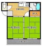 メインライフ富野の間取り画像