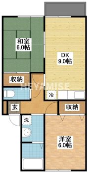 セジュールカコイⅡの間取り画像