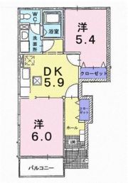 コーストアヴェニューAの間取り画像