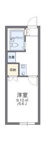 レオパレスノースアベニューの間取り画像