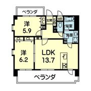ステーションコート上熊本の間取り画像